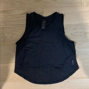 Koral Mesh Cropped Tank - XS